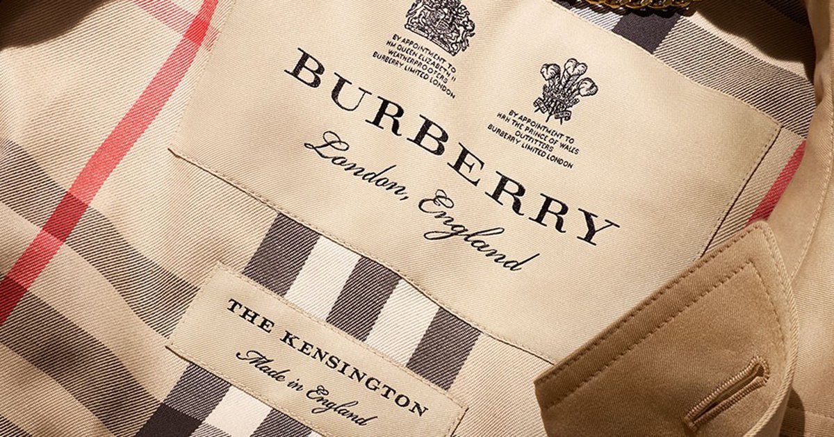 burberry luxury brands